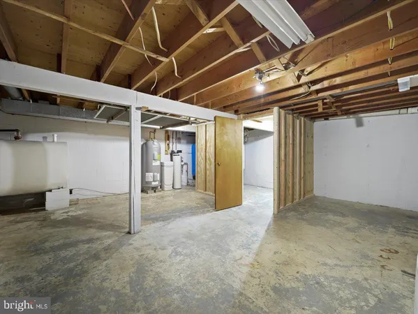 a view of a room with an entryway