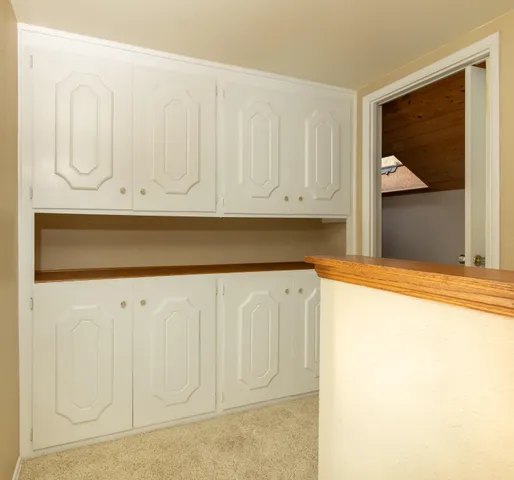 a view of cabinets