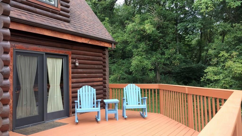 119 Kelly Road Washington, PA 15301 - Photo 23 of 25 The double doors lead to the Master Suite inside. Add your own chairs, some candlelight and watch the stars come out at night