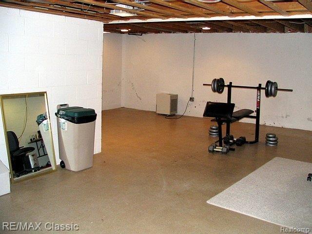366 Reitman Court Rochester, MI 48307 - Photo 13 of 16 Basement 1