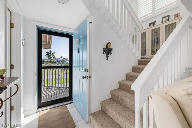 a view of entryway with staircase