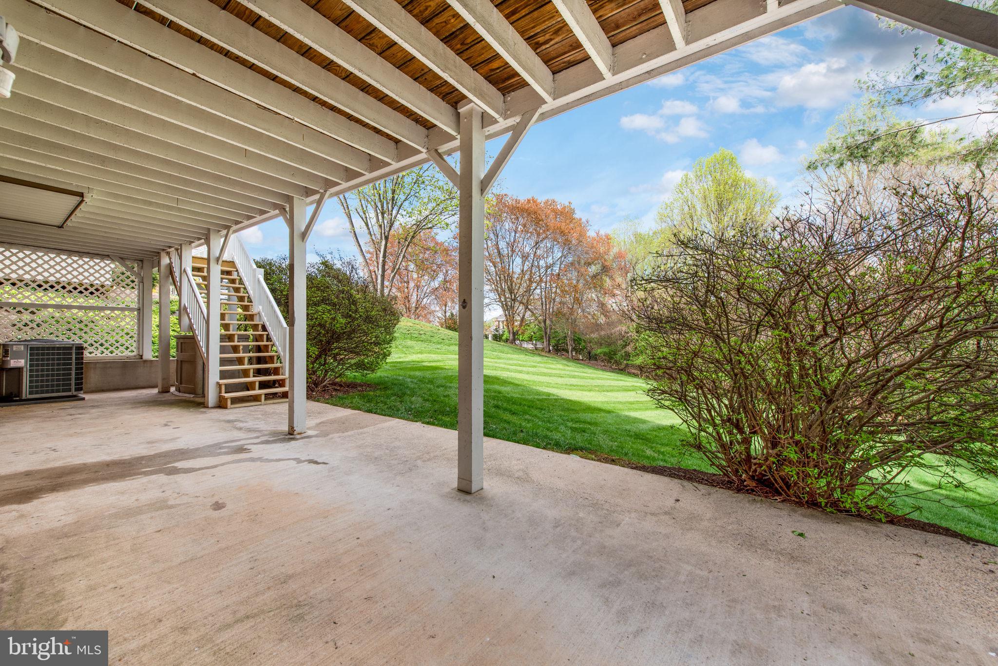2821 Rifle Ridge Road Oakton, VA 22124 - Photo 51 of 56 Private patio access to Rec Room
