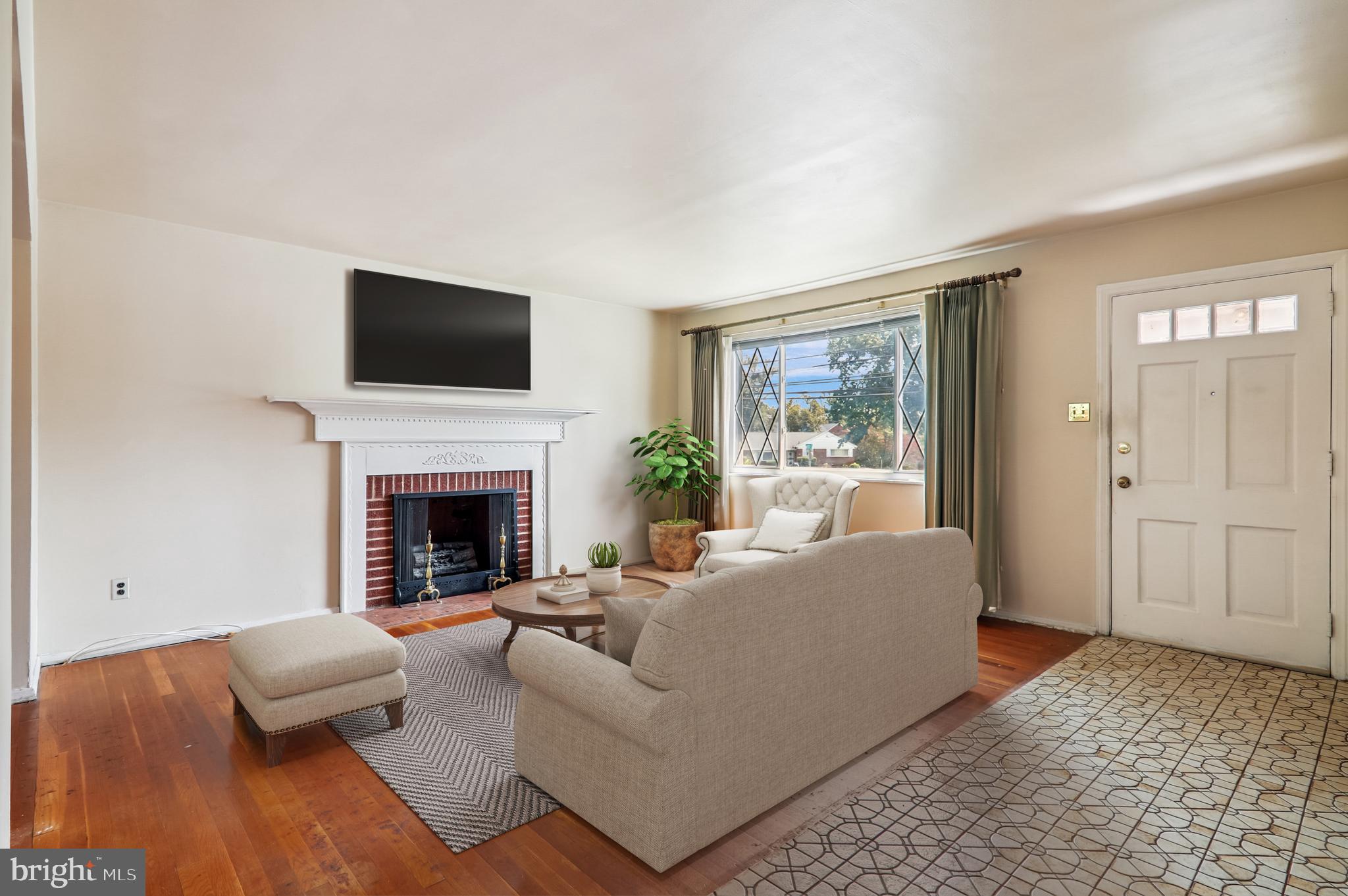 9507 Adelphi Road Silver Spring, MD 20903 - Photo 3 of 41 Virtually Staged Living Room