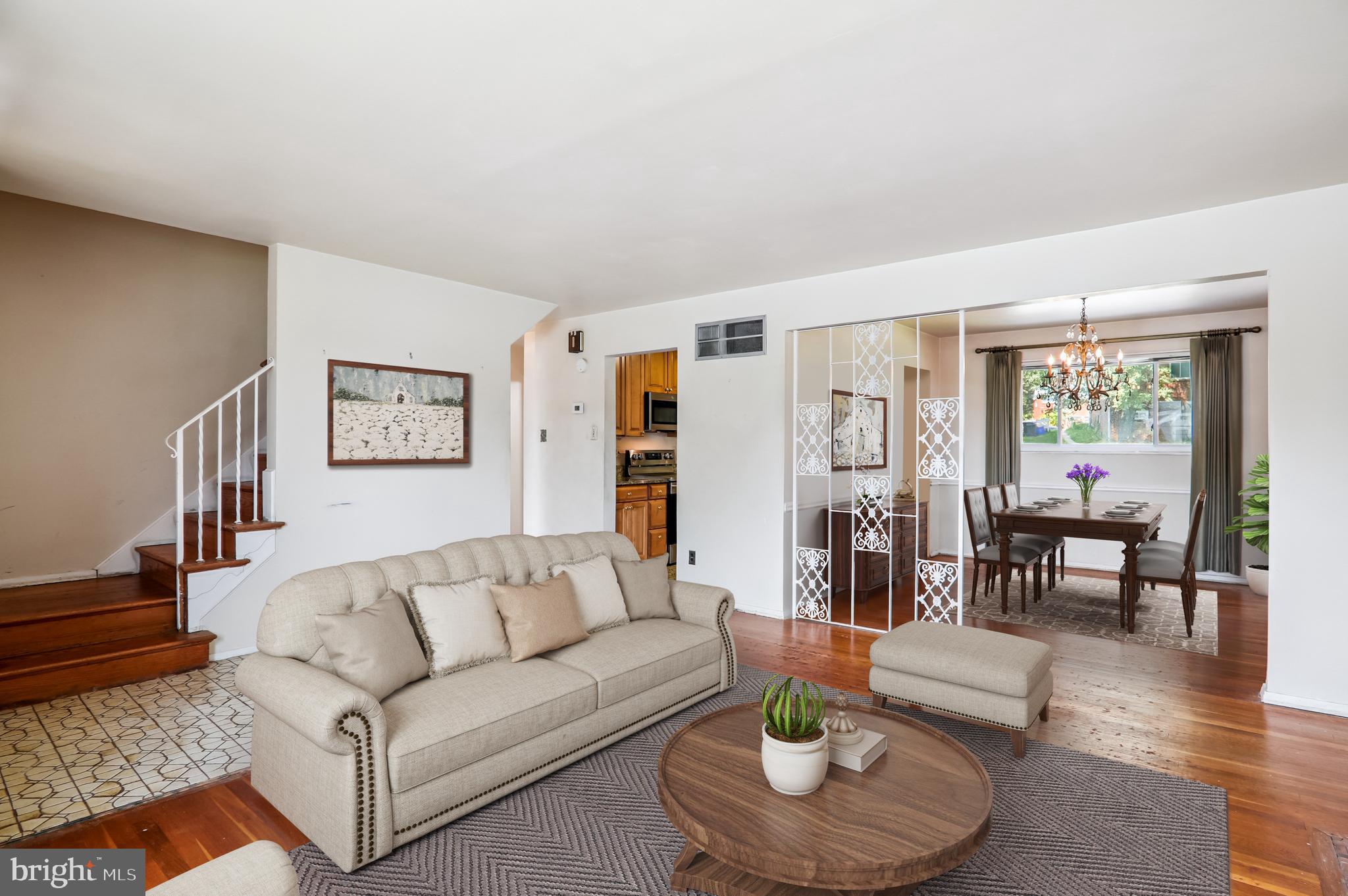 9507 Adelphi Road Silver Spring, MD 20903 - Photo 5 of 41 Virtually Staged Living Room