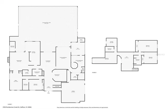 $750,000 | 2703 Pemberton Creek Drive, Seffner, FL 33584