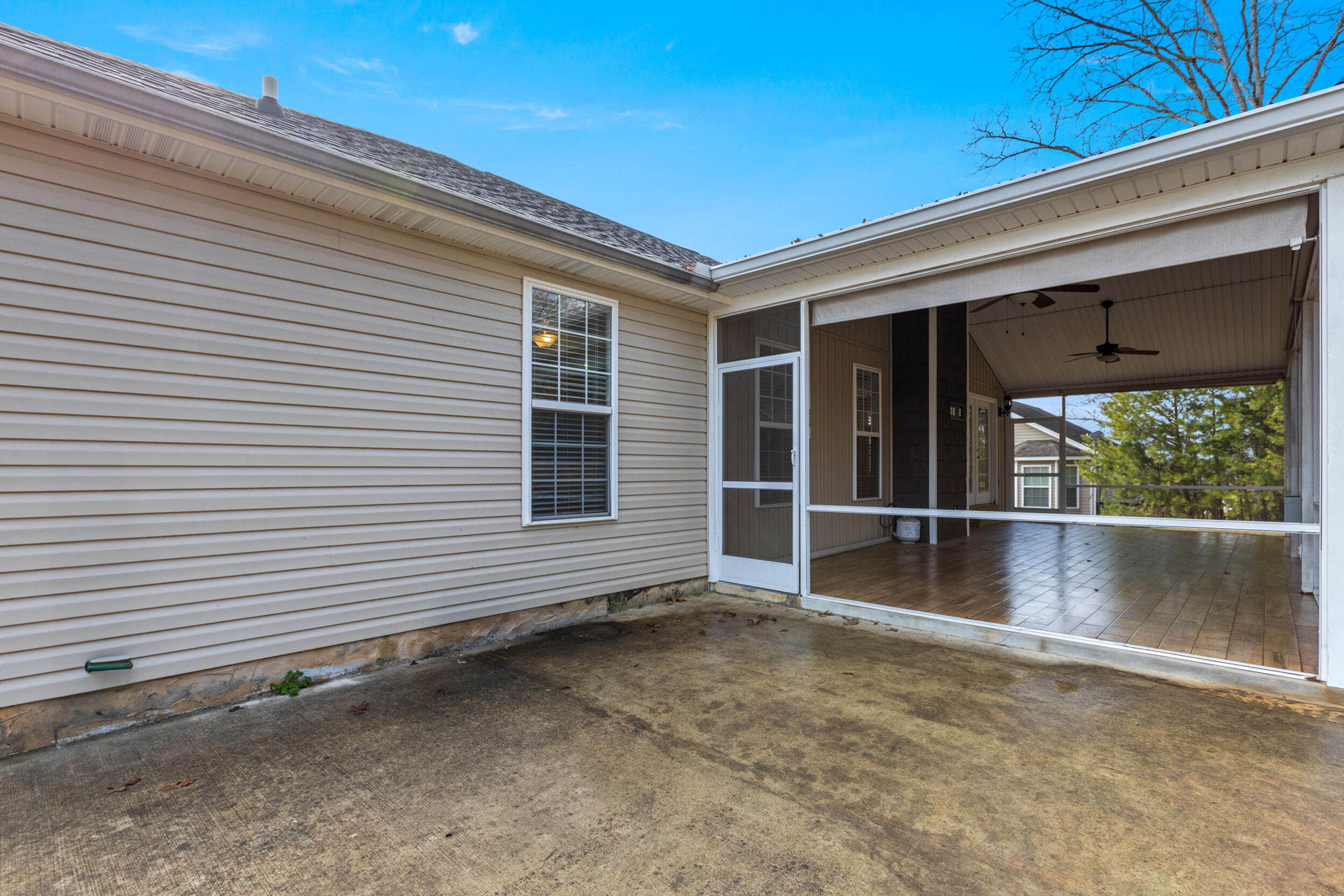 1867 Coffee Tree Lane Soddy Daisy, TN 37379 - Photo 12 of 29 Yard view of back porch