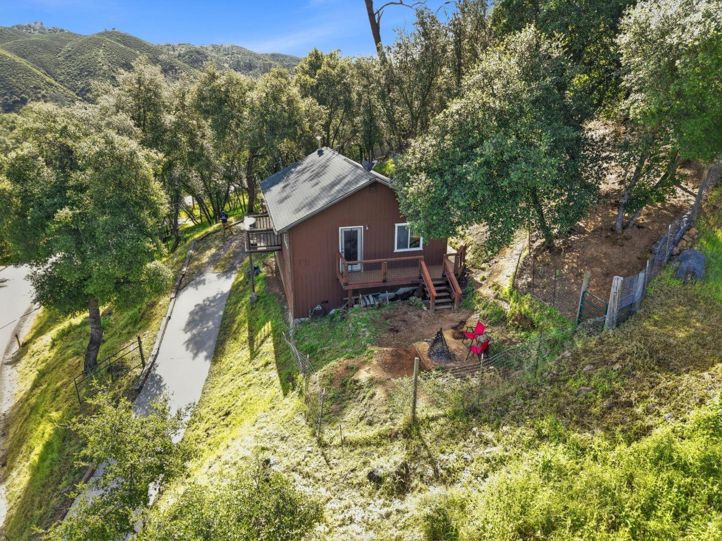 2353 Stagecoach Canyon Road Pope Valley, CA 94567 - Photo 35 of 46 a view of a house with a yard and garden