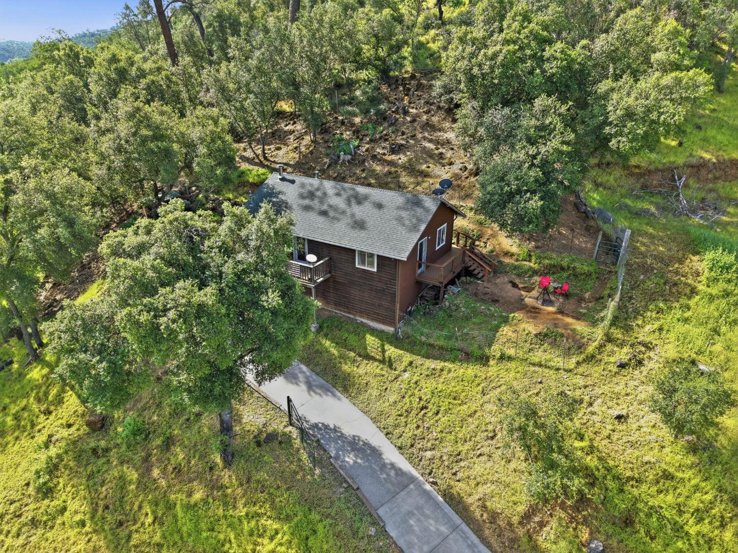 2353 Stagecoach Canyon Road Pope Valley, CA 94567 - Photo 41 of 46 a view of house with a yard