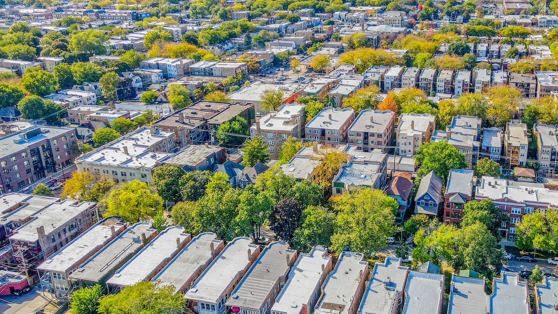 6430 North Glenwood Avenue, Unit G4 Chicago, IL 60626 - Photo 33 of 33 a city view with streets and trees