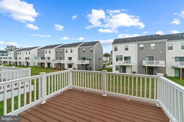 a view of a house with a deck