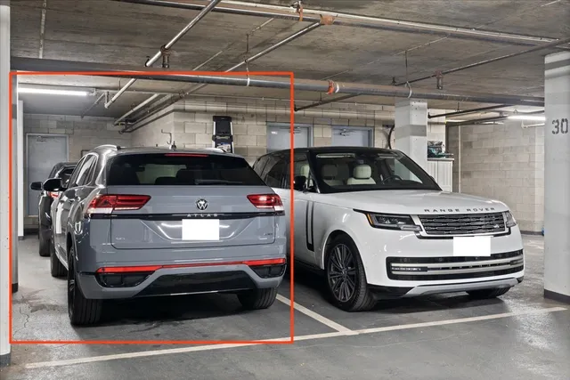 a view of car garage