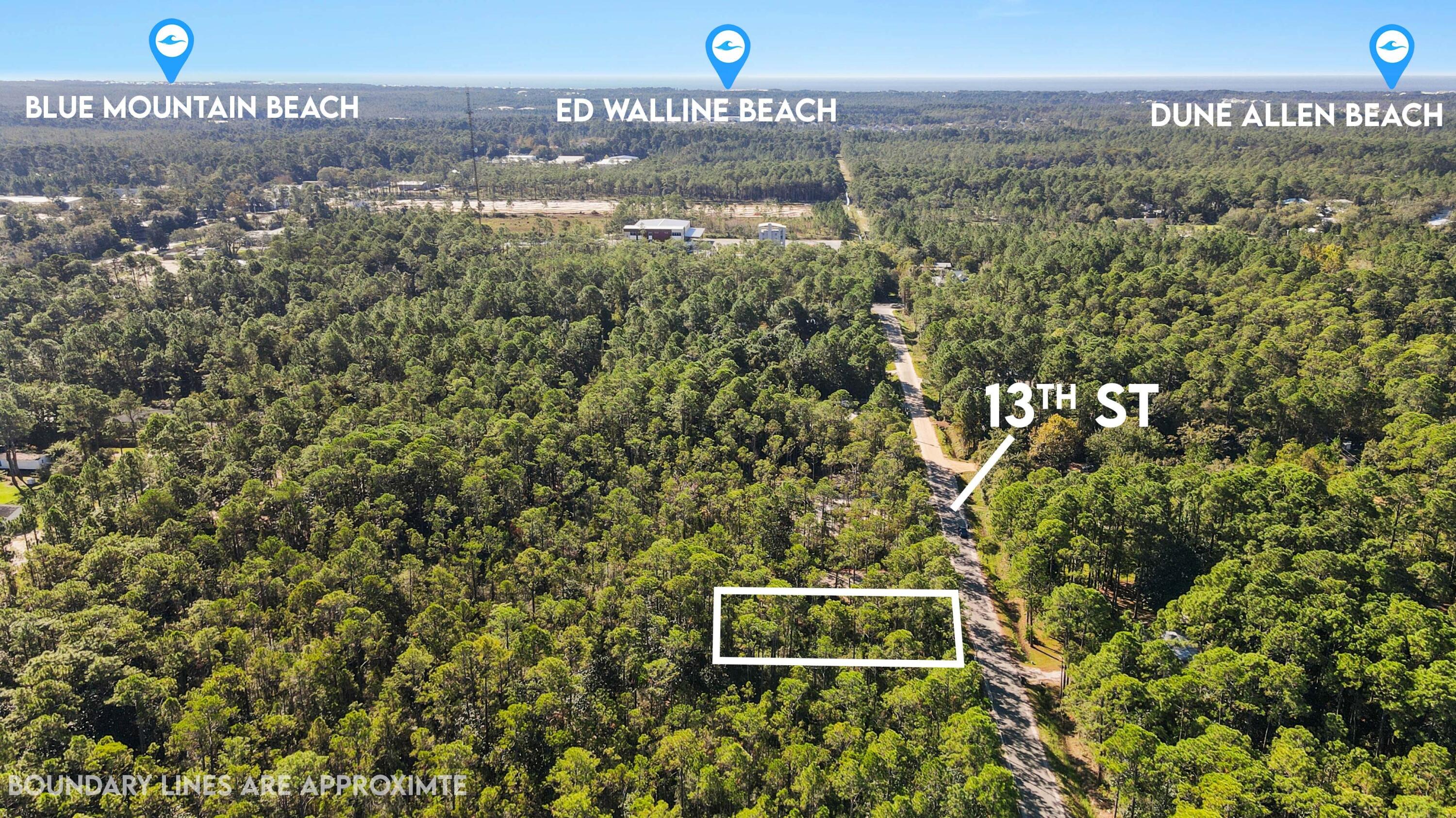 Lot 18 13th Street Santa Rosa Beach, FL 32459 - Photo 8 of 12 Looking toward the beach