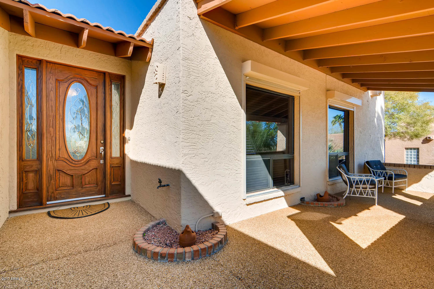 18448 East Avenida Del Ray Rio Verde, AZ 85263 - Photo 3 of 36 Front patio