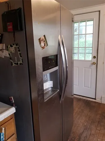 a workspace with furniture and window