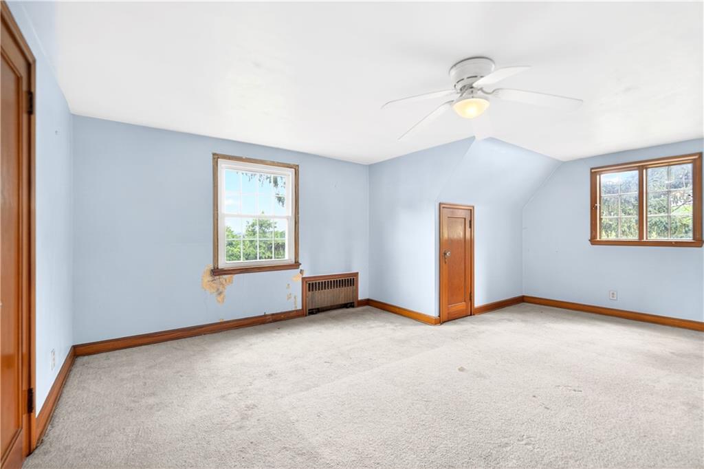 900 Washington Road Washington, PA 15301 - Photo 32 of 50 There is hardwood under the carpet up here too...