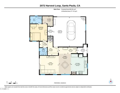 $739,000 | 2072 Harvest Loop, Santa Paula, CA 93060