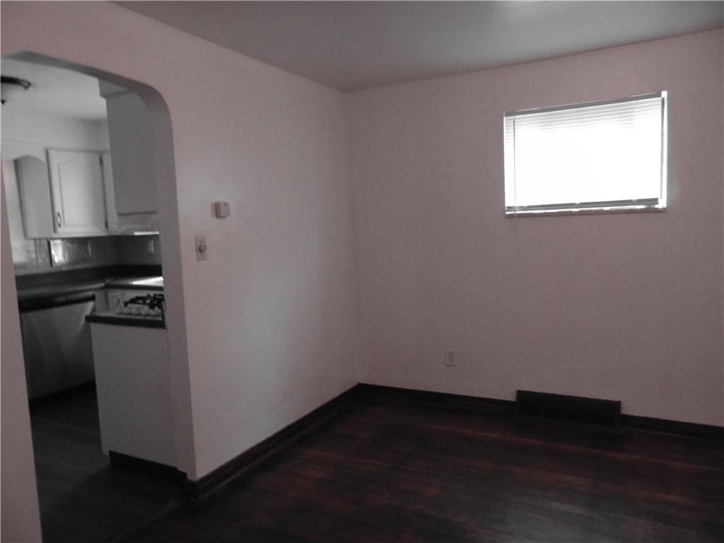 3127 Bergman Street Pittsburgh, PA 15204 - Photo 10 of 23 a view of a kitchen with wooden floor and a window