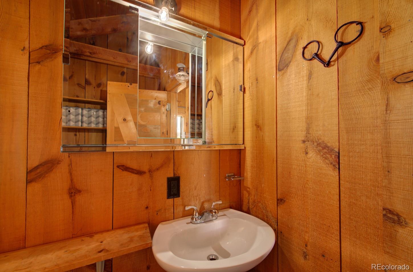1159 Pfotenhauer Road Fort Garland, CO 81133 - Photo 16 of 46 a bathroom with a sink and shower
