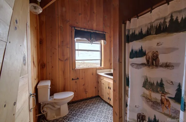 a bathroom with a toilet a sink and a window