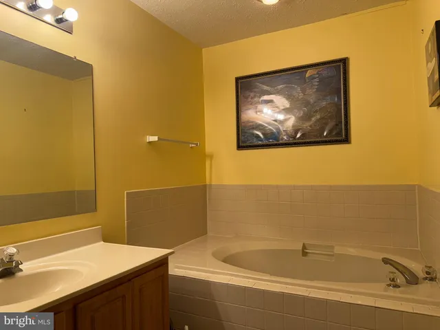a bathroom with a sink and a bathtub
