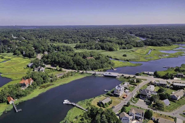 34 Short Beach Road Barnstable, MA 02632 - Photo 6 of 8 an aerial view of a houses with a yard
