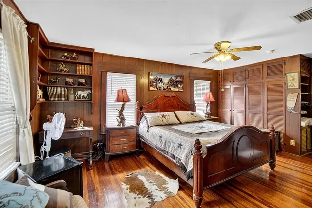 a view of backyard with seating space