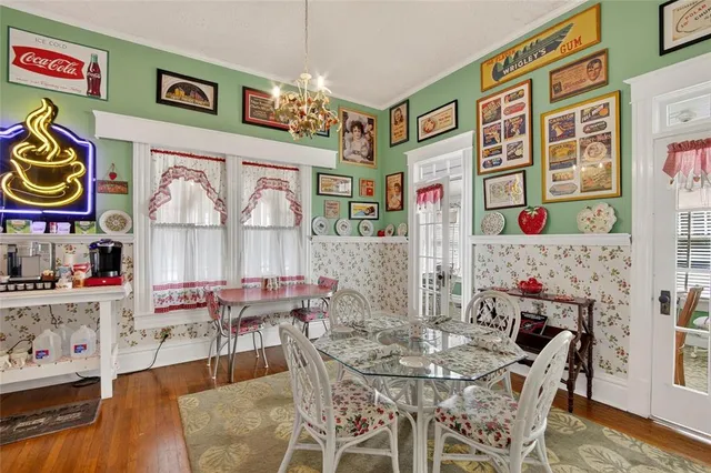 a room with furniture and window