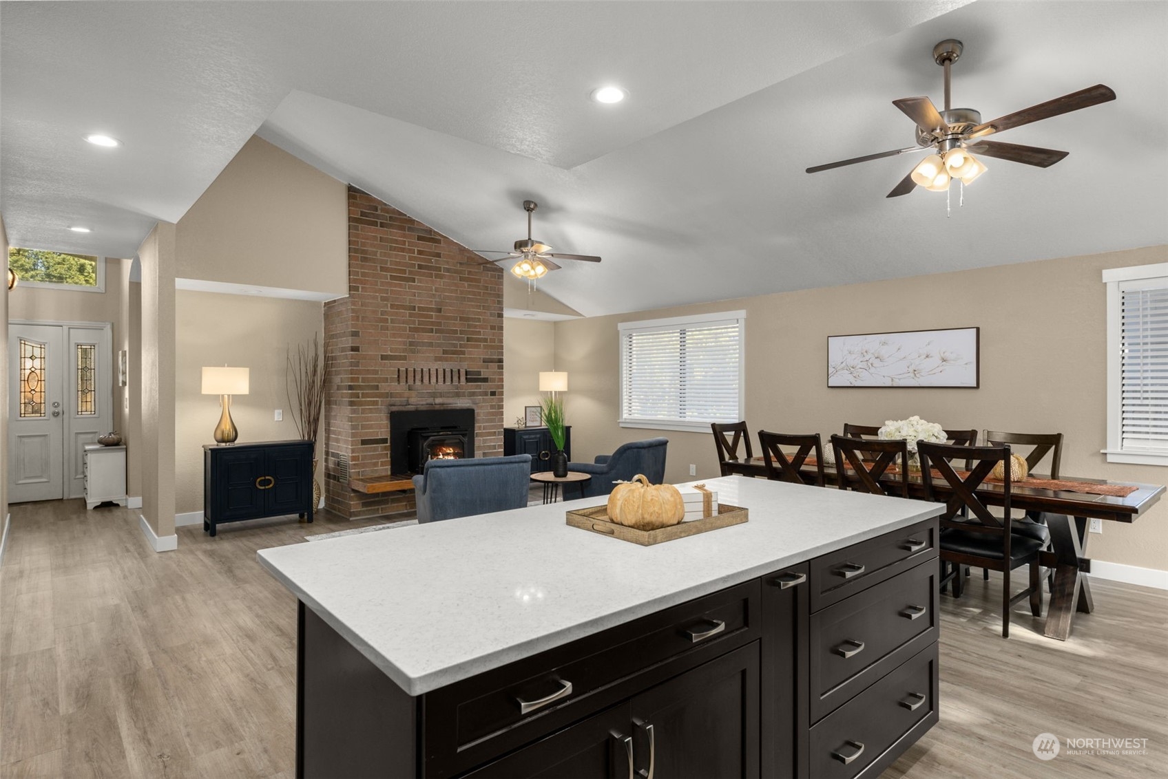 17547 Southeast 135th Street Renton, WA 98059 - Photo 7 of 37 a view of a dining room with furniture