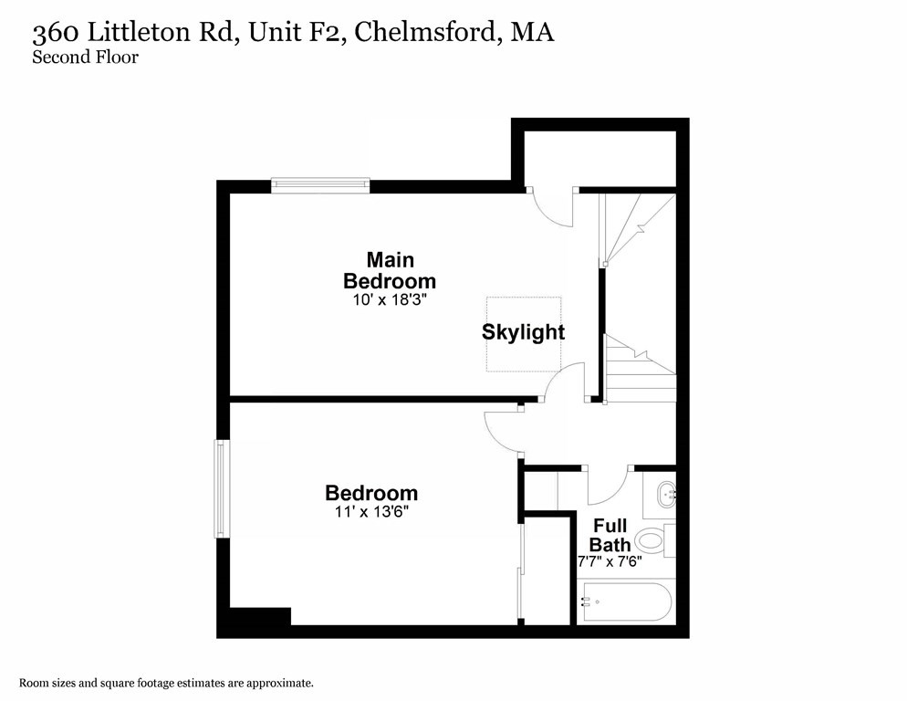 360 Littleton Road, Unit F2 Chelmsford, MA 01824 - Photo 26 of 27 a picture of a wall with a white wall