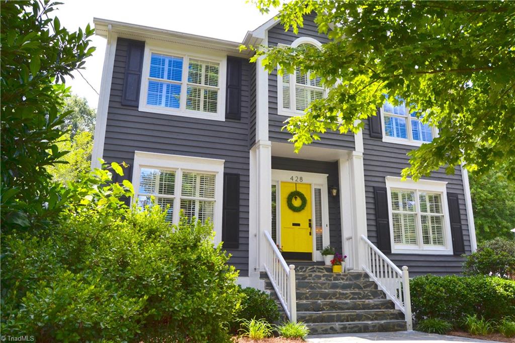 428 North Hawthorne Road Winston-Salem, NC 27104 - Photo 1 of 30 Exterior Front - 428 N Hawthorne Rd