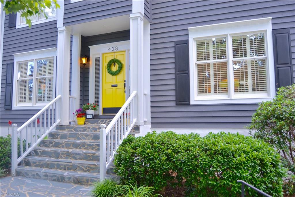 428 North Hawthorne Road Winston-Salem, NC 27104 - Photo 3 of 30 Yellow Door - 428 N Hawthorne Rd