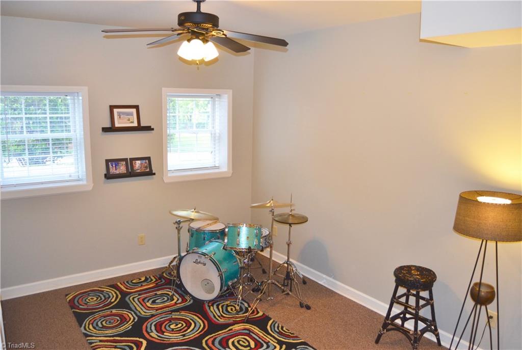 428 North Hawthorne Road Winston-Salem, NC 27104 - Photo 24 of 30 Basement Entertainment Room - 428 N Hawthorne Rd