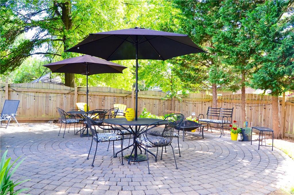 428 North Hawthorne Road Winston-Salem, NC 27104 - Photo 27 of 30 Brick Patio - 428 N Hawthorne Rd