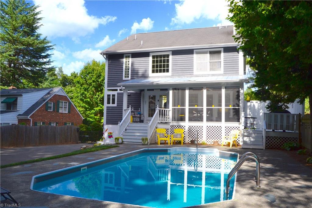 428 North Hawthorne Road Winston-Salem, NC 27104 - Photo 30 of 30 Pool Deck - 428 N Hawthorne Rd
