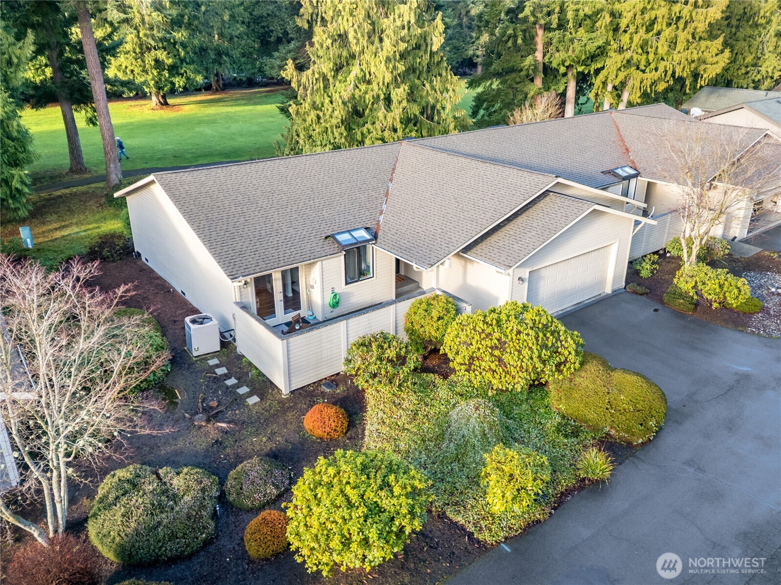 115 Fairway Drive Sequim, WA 98382 - Photo 39 of 39 an aerial view of a house with a garden