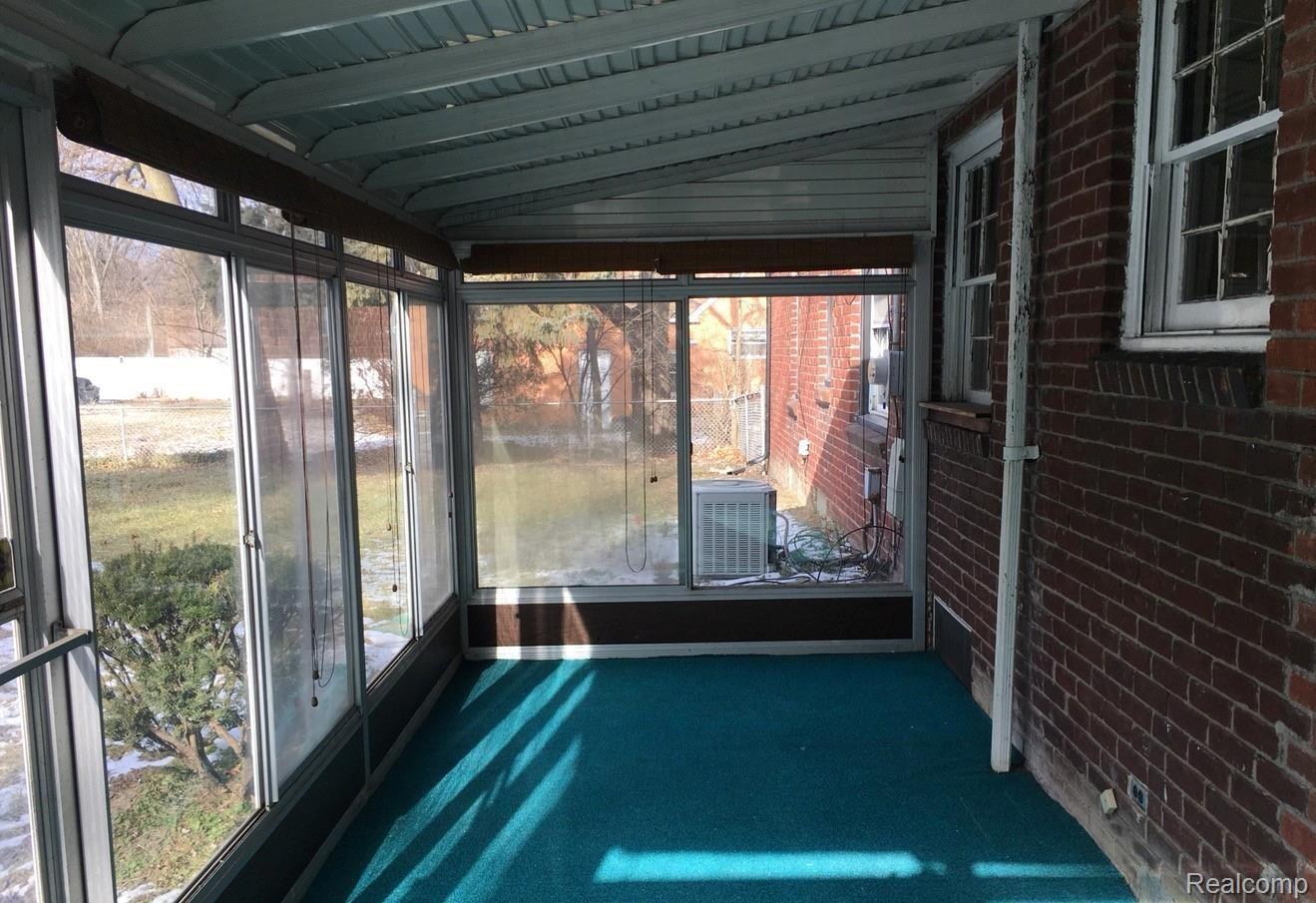 21349 Greenview Road Southfield, MI 48075 - Photo 18 of 19 Back porch