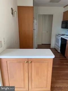 a view of cabinets