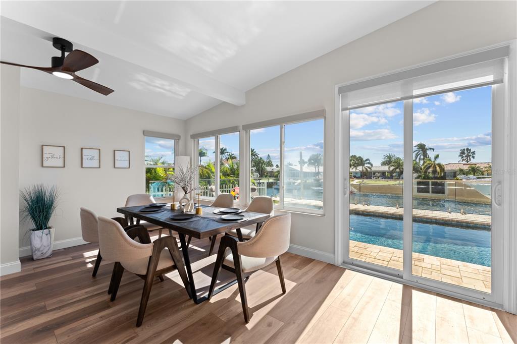 3300 Floramar Terrace New Port Richey, FL 34652 - Photo 47 of 75 a view of a dining room with furniture window and outside view