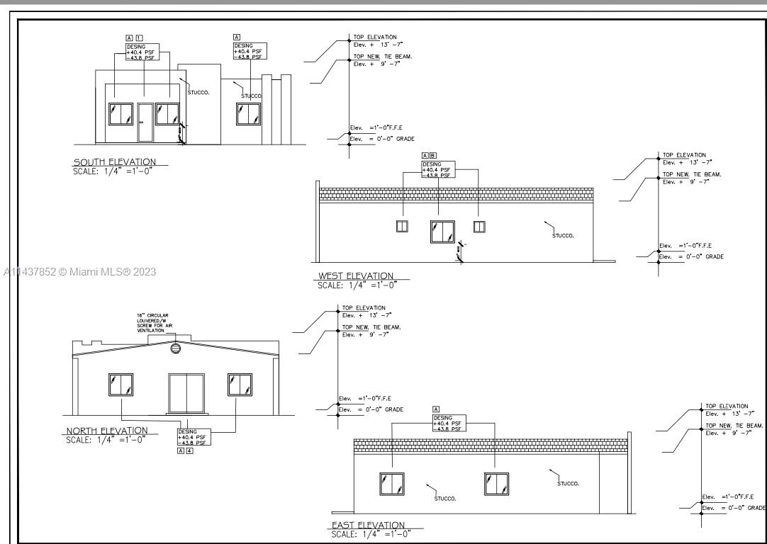 Brownsville Miami, FL 33142 - Photo 3 of 4 a black and white photo of a living room