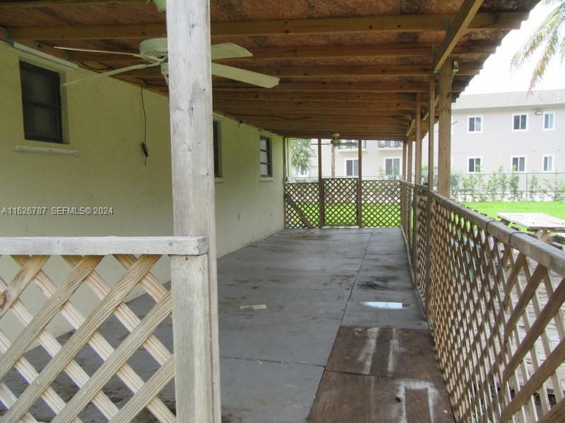 24925 Southwest 134th Court Homestead, FL 33032 - Photo 10 of 37 a view of a porch