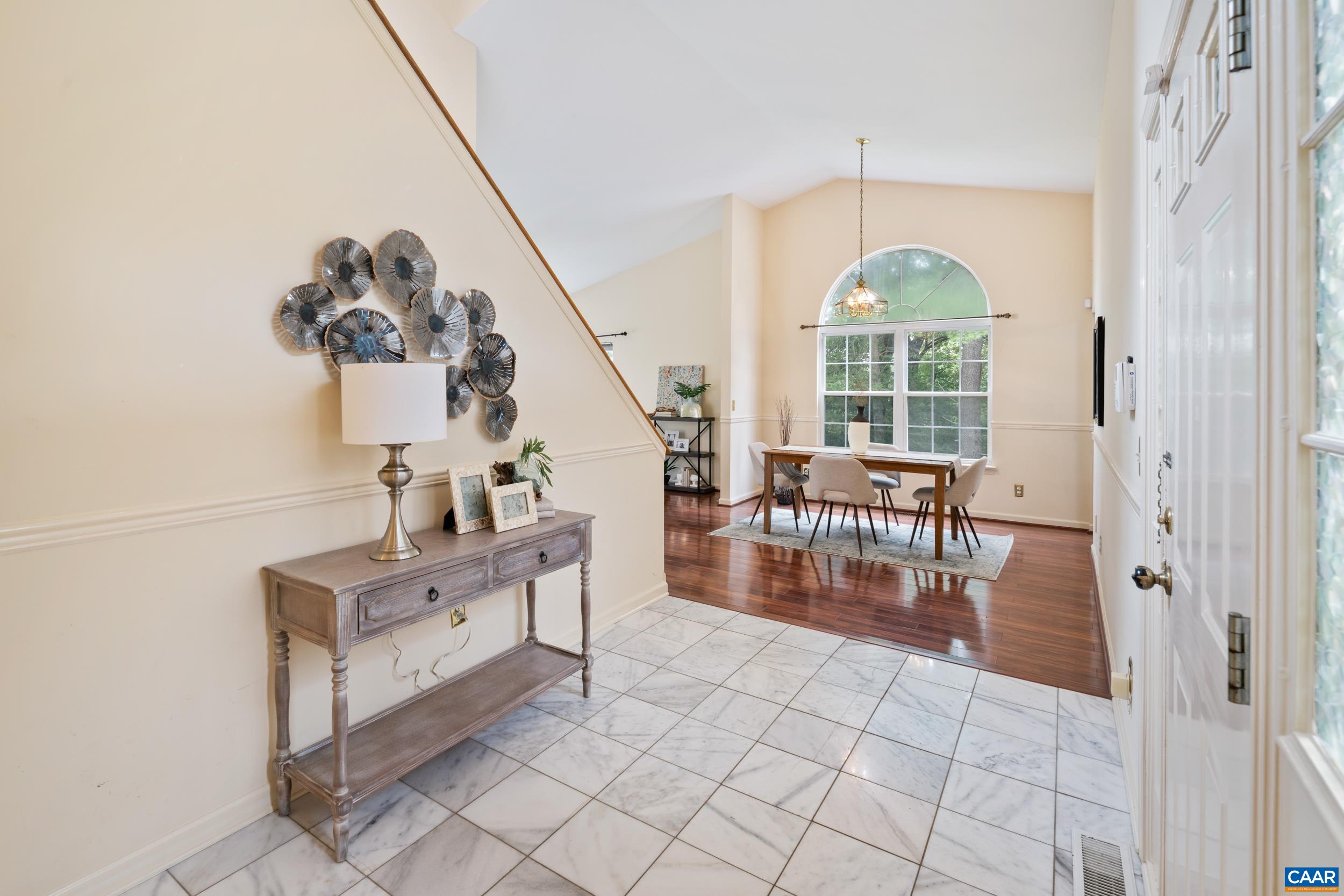 183 Rustling Oaks Way Ruckersville, VA 22968 - Photo 5 of 52 a view of entryway livingroom and hall with wooden floor