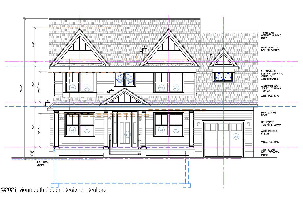 809 Pitney Drive Spring Lake Heights, NJ 07762 - Photo 1 of 1 a view of a brick house with many windows