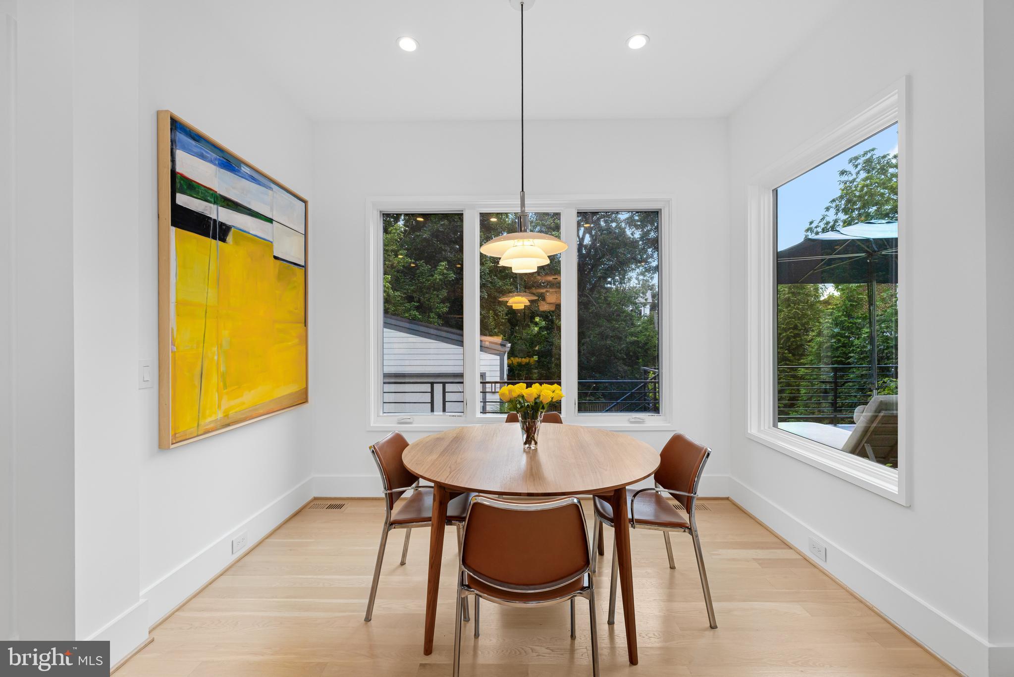 5624 Sherier Place Northwest Washington, DC 20016 - Photo 12 of 60 a dining room with furniture and window