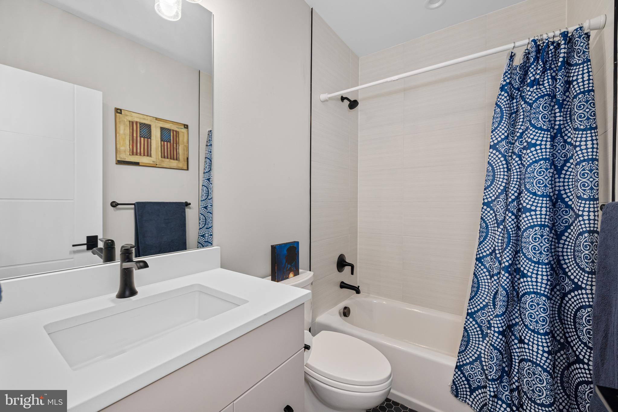 5624 Sherier Place Northwest Washington, DC 20016 - Photo 57 of 60 a bathroom with a sink a toilet and a bathtub