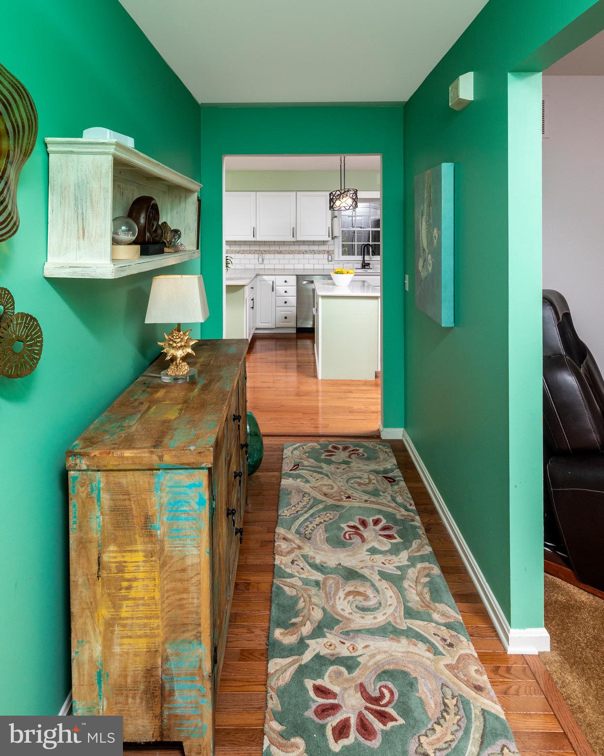 Foyer looking into Kitchen