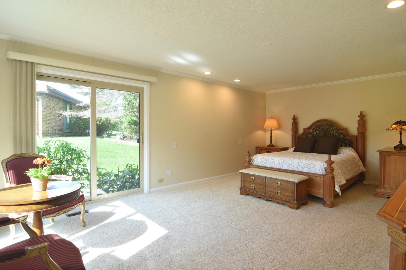 2305 Greenwood Road Northbrook, IL 60062 - Photo 16 of 25 a bedroom with a bed and a table