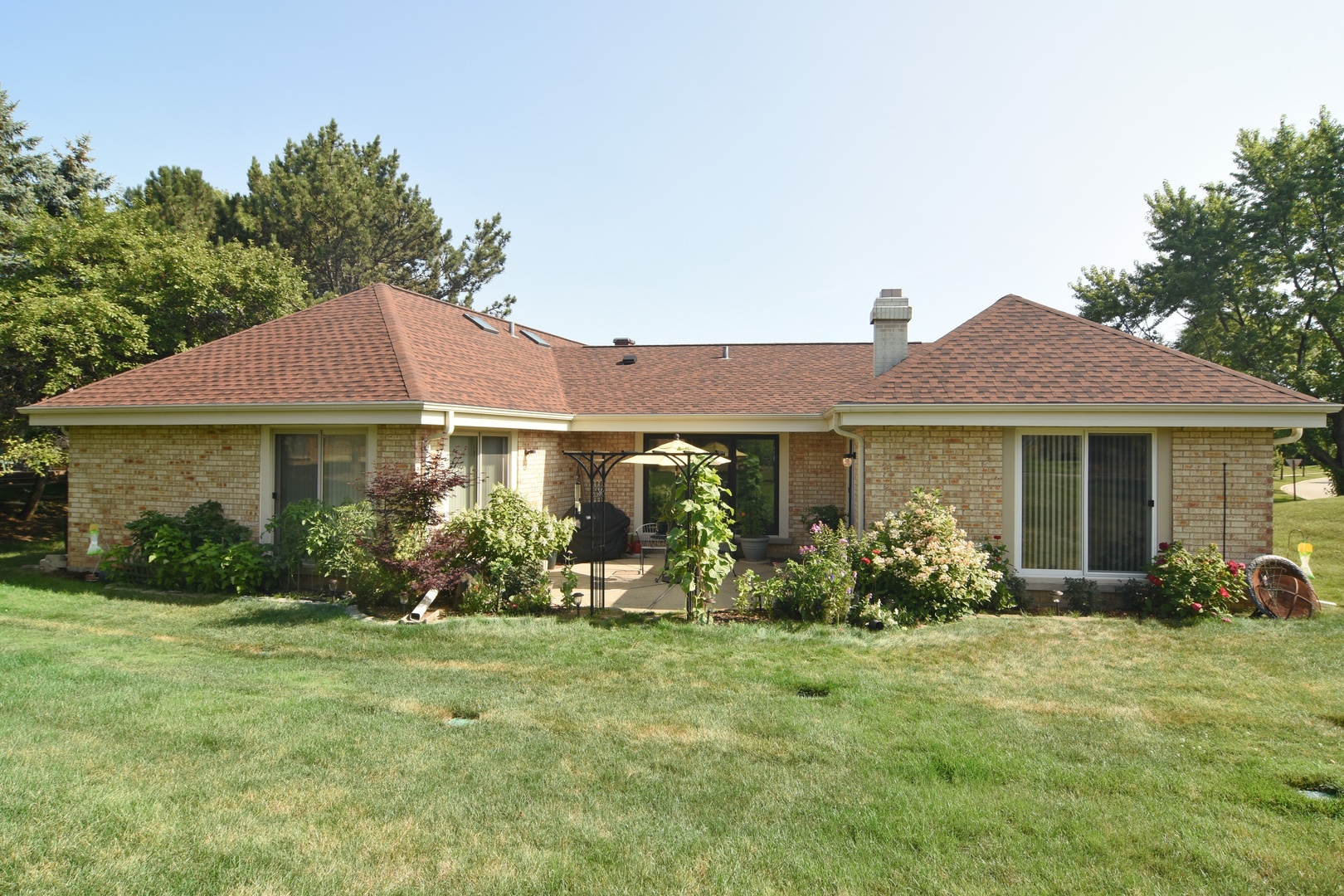 2305 Greenwood Road Northbrook, IL 60062 - Photo 25 of 25 a front view of a house with garden