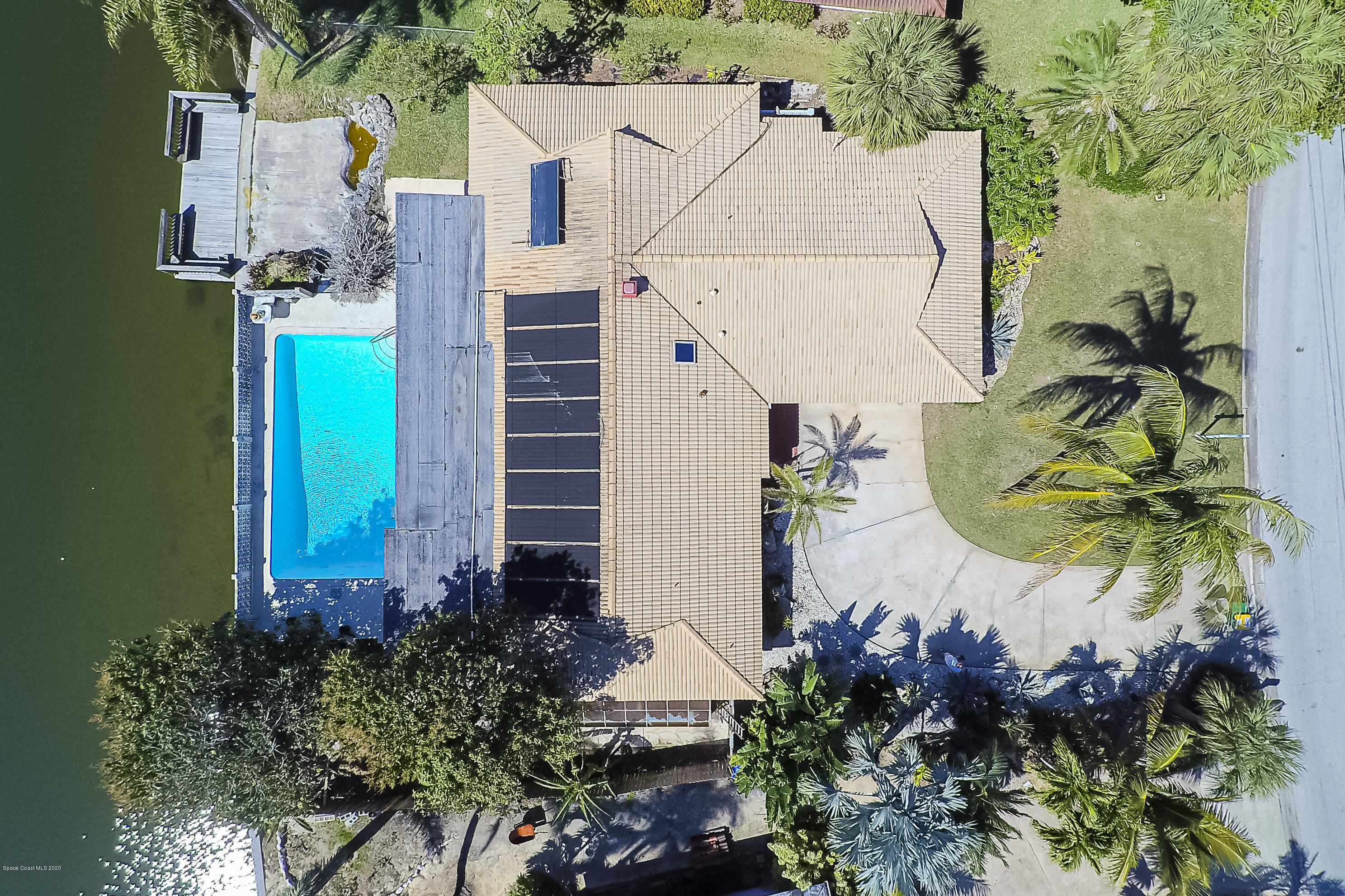 146 Bimini Road Cocoa Beach, FL 32931 - Photo 3 of 24 Bird's Eye View