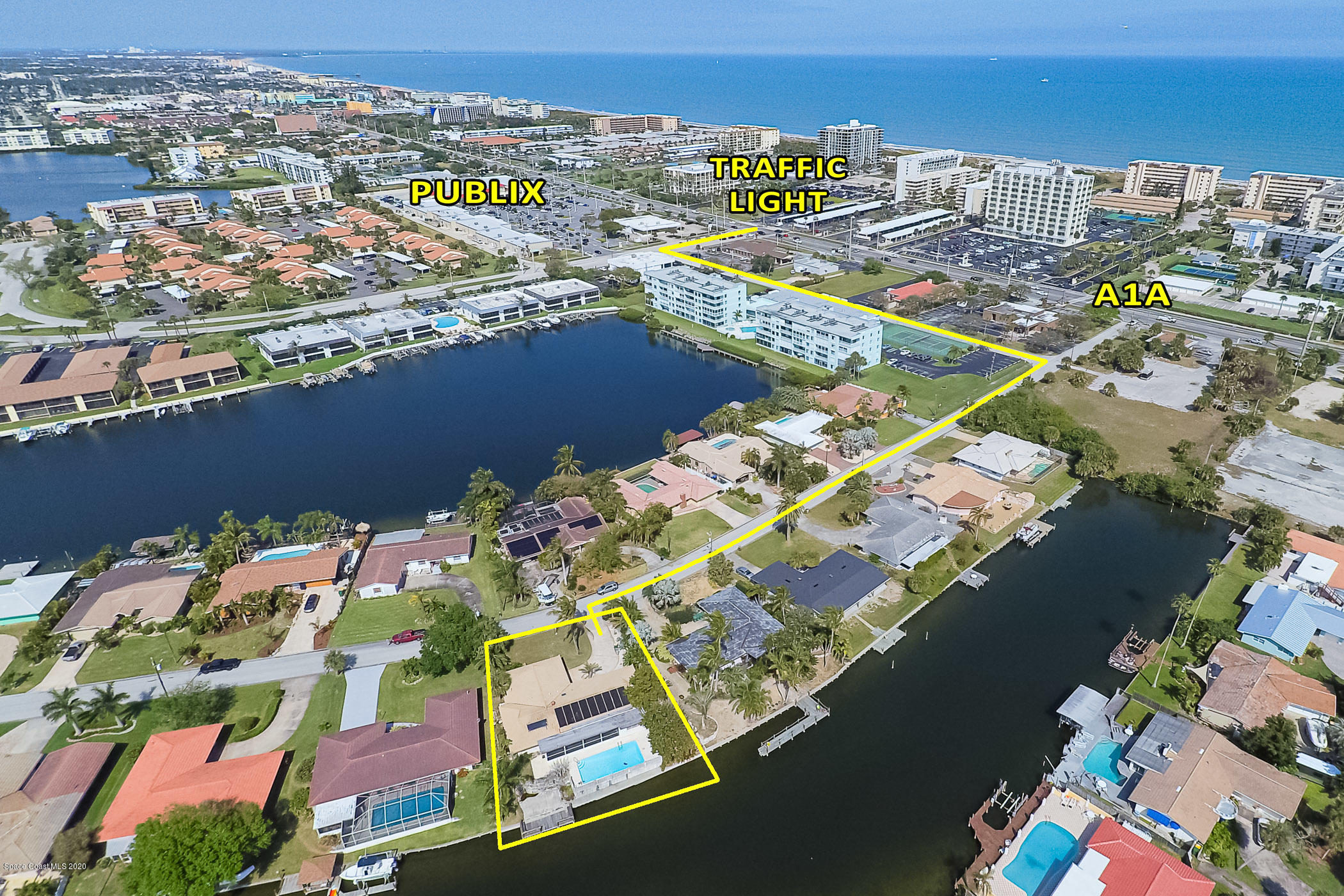 146 Bimini Road Cocoa Beach, FL 32931 - Photo 23 of 24 Publix & A1A Access