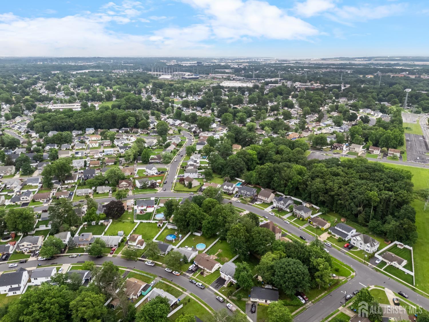 45 Kenmore Road Edison, NJ 08817 - Photo 41 of 43 an aerial view of city with green space